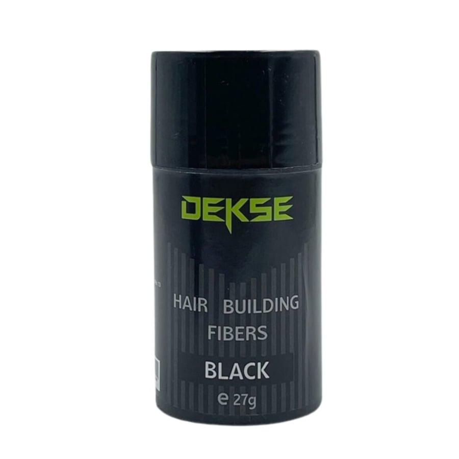 Волокна для утолщения волос DEKSE, черные 27 г
Волокна для утолщения волос DEKSE, черные 27 г
