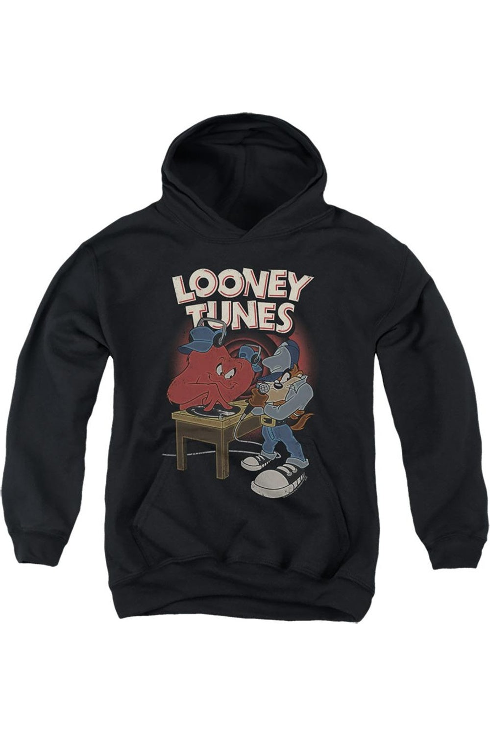 Looney Tunes Толстовка с капюшоном для детей Gildan, черный
Looney Tunes Толстовка с капюшоном для детей Gildan, черный