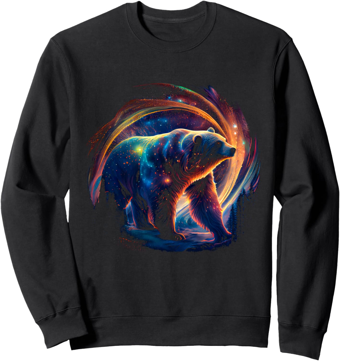 Толстовка с изображением космического медведя, небесного тела, галактики и животного Cosmic Wilderness Animals Nature Universe, черный
Толстовка с изображением космического медведя, небесного тела, галактики и животного Cosmic Wilderness Animals Nature Universe, черный