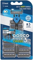Бритва Dorco Men Pace Cross3, 3 лезвия 
Бритва Dorco Men Pace Cross3, 3 лезвия