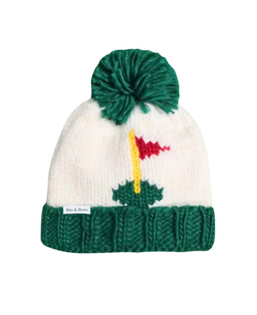 Детская зеленая шапка-ушанка с помпоном в виде флага для гольфа Bits & Bows, No Color
Детская зеленая шапка-ушанка с помпоном в виде флага для гольфа Bits & Bows, No Color