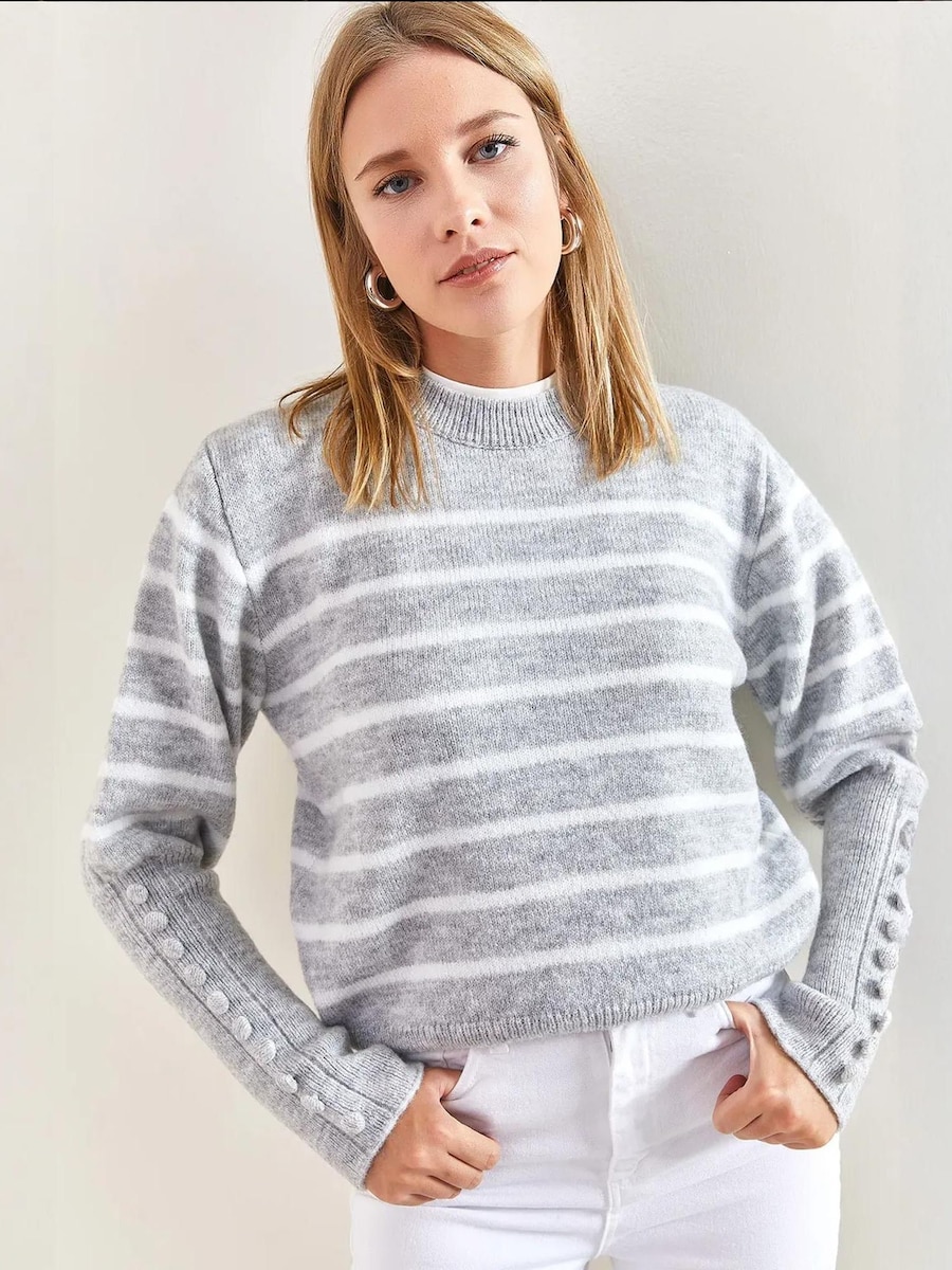 Свитер Bianco Lucci, Mottled Grey
Свитер Bianco Lucci, Mottled Grey
