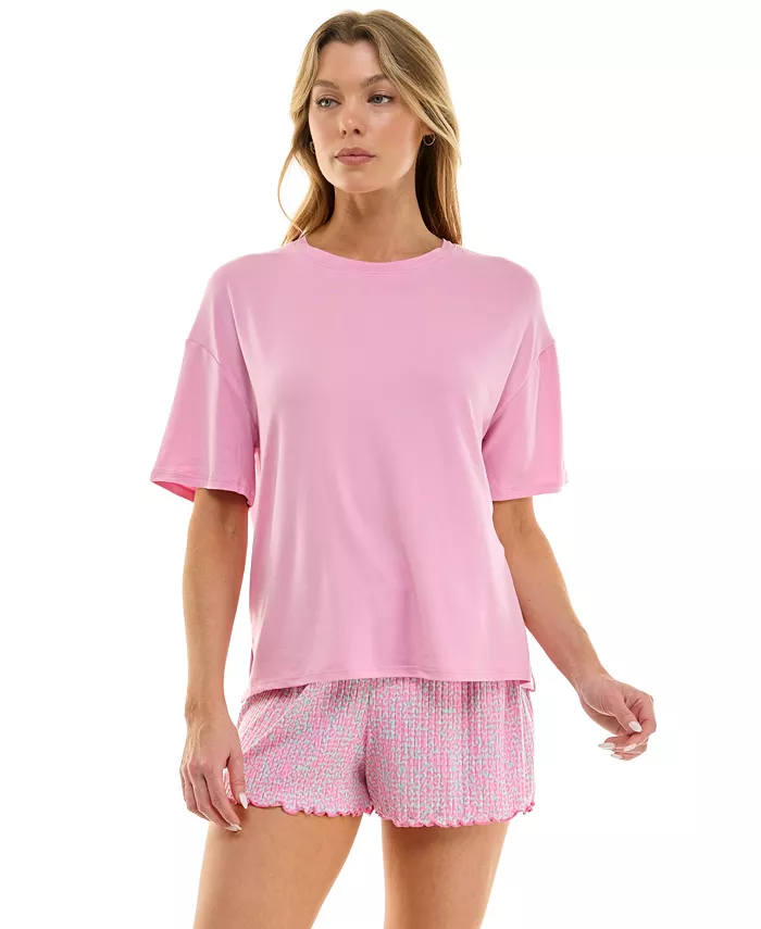 Женская футболка с круглым вырезом Roudelain, розовый
Женская футболка с круглым вырезом Roudelain, розовый