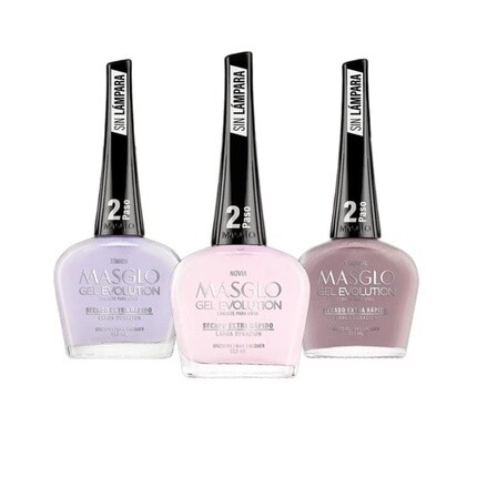 GEL EVOLUTION Лак для ногтей с эффектом геля. Не требуется УФ/светодиодная лампа. Срок действия до 12 дней. Masglo
GEL EVOLUTION Лак для ногтей с эффектом геля. Не требуется УФ/светодиодная лампа. Срок действия до 12 дней. Masglo