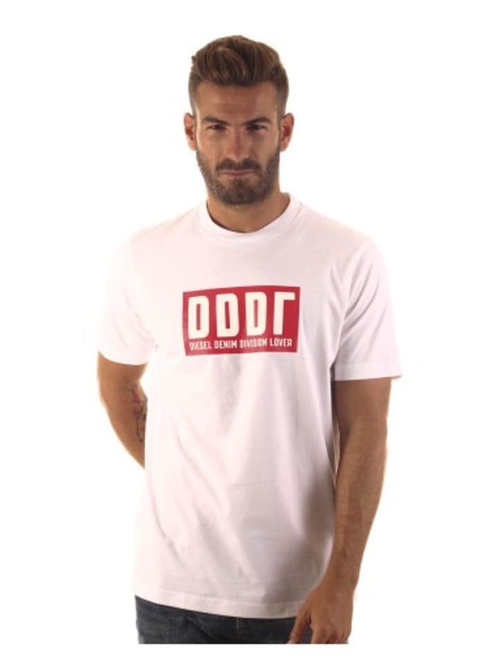 Футболка белого цвета Diesel
Футболка белого цвета Diesel