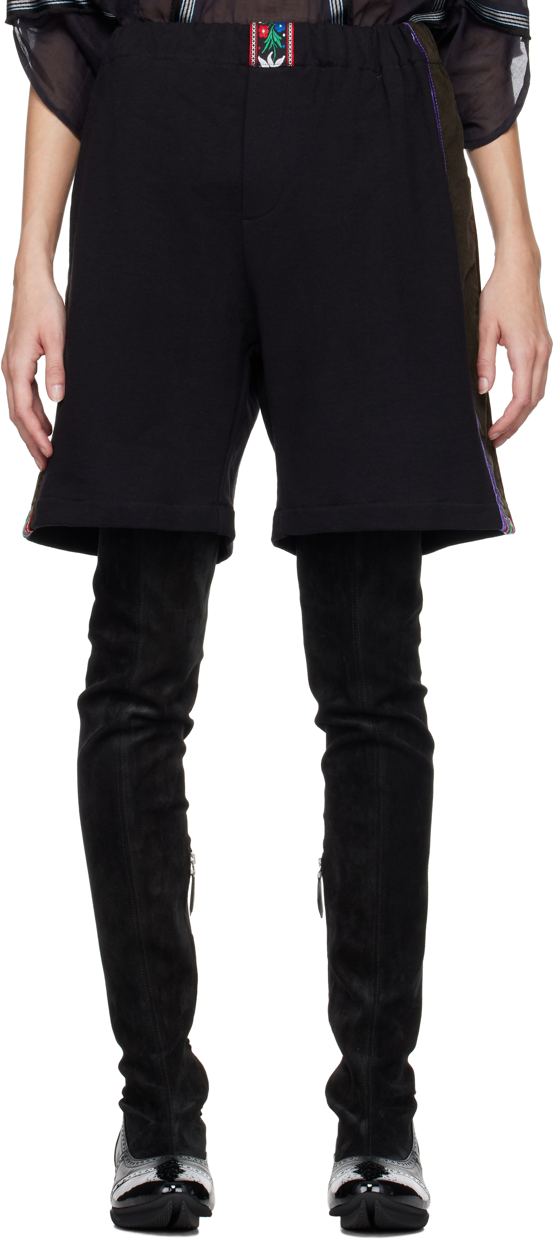 Черные шорты для выпадов SC103
Черные шорты для выпадов SC103