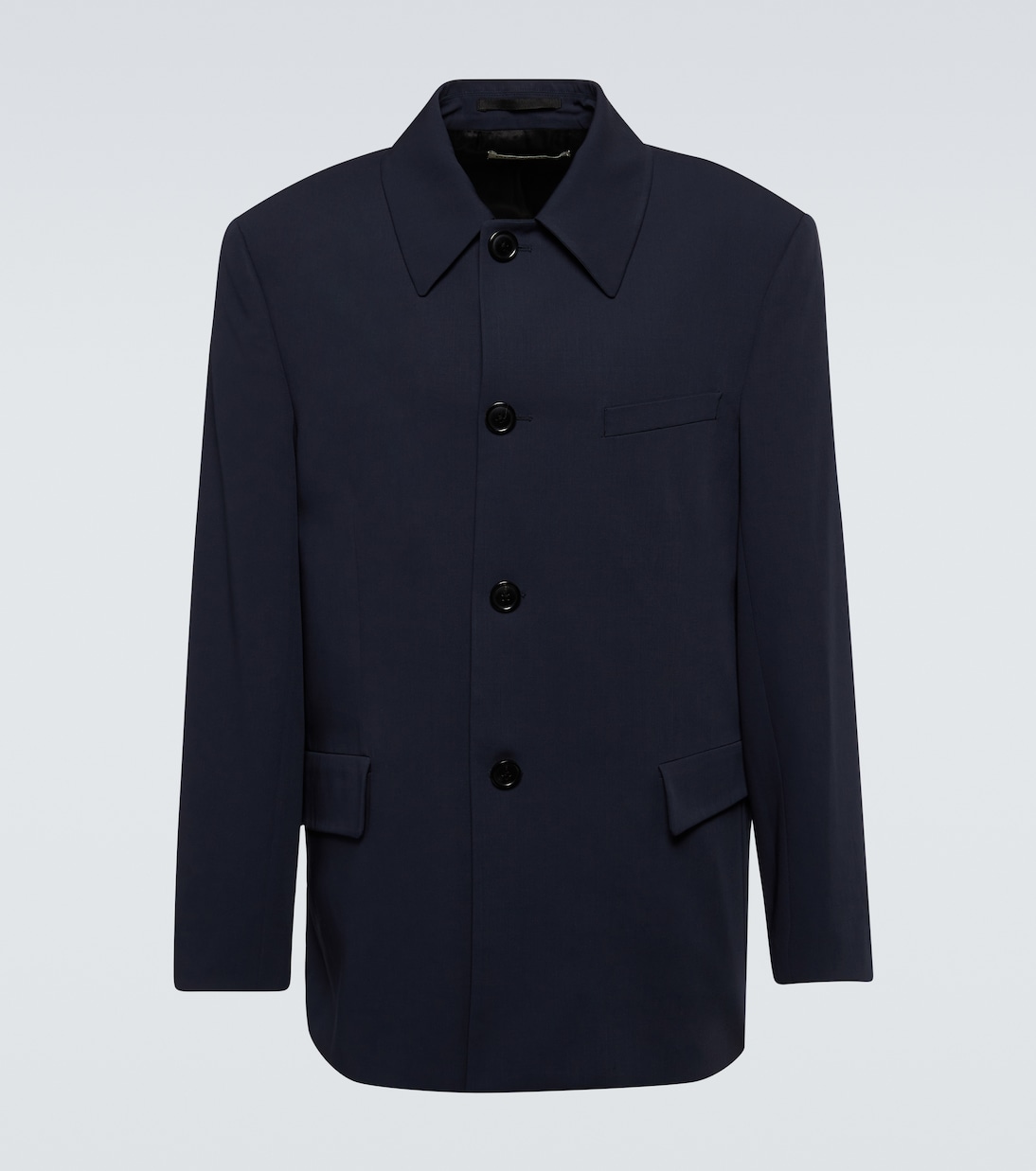 Блейзер из карповой шерсти Our Legacy, Phantom Blue Summer Wool
Блейзер из карповой шерсти Our Legacy, Phantom Blue Summer Wool