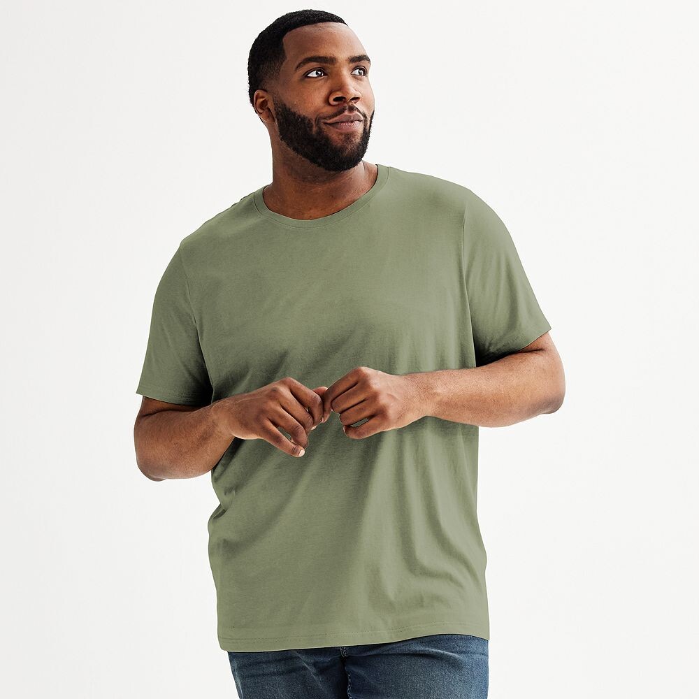 Big & Tall Sonoma Goods For Life Футболка с короткими рукавами и круглым вырезом, цвет Light Olive
Big & Tall Sonoma Goods For Life Футболка с короткими рукавами и круглым вырезом, цвет Light Olive