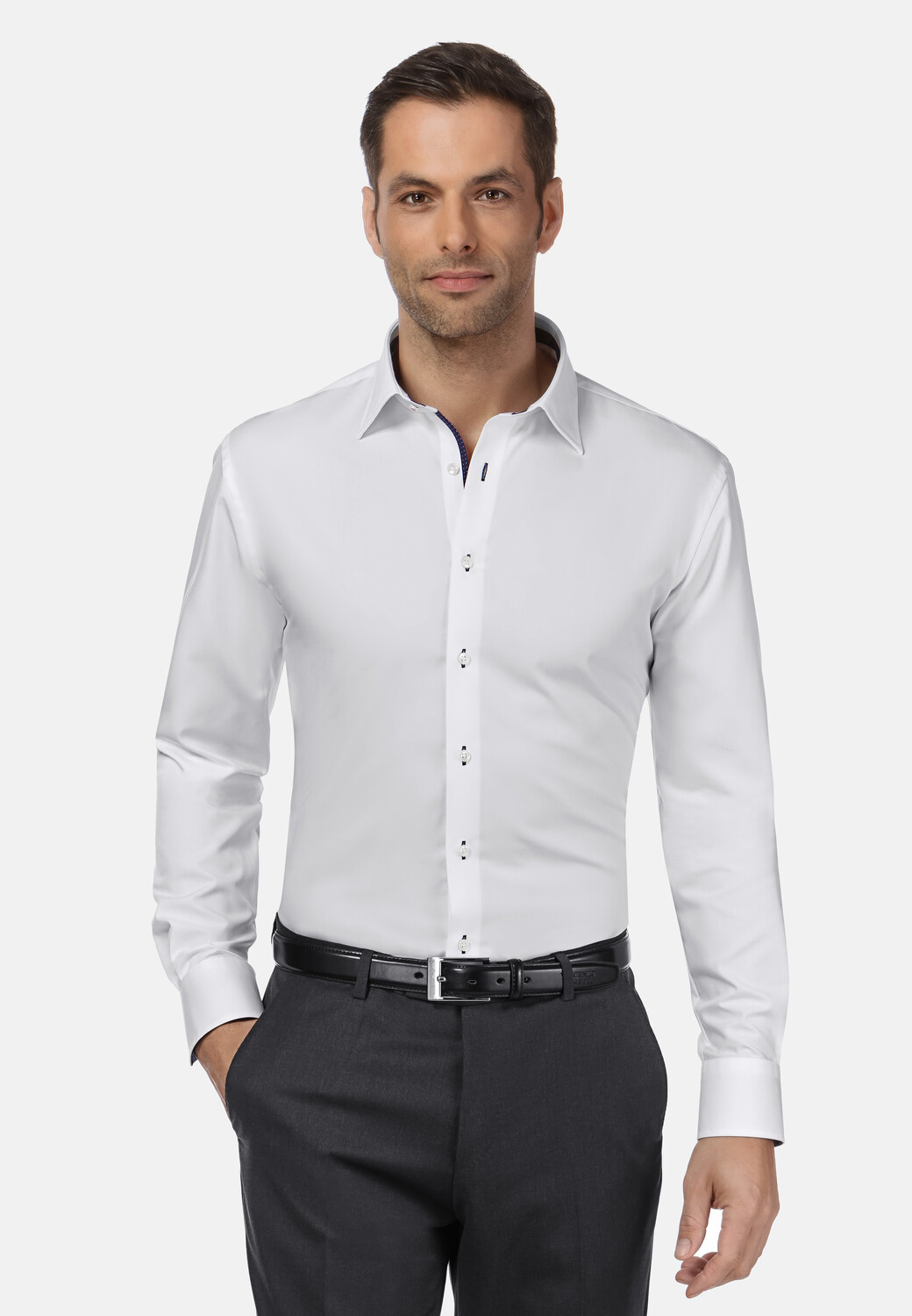 Рубашка Vincenzo Boretti tailliert, темно синий
Рубашка Vincenzo Boretti tailliert, темно синий