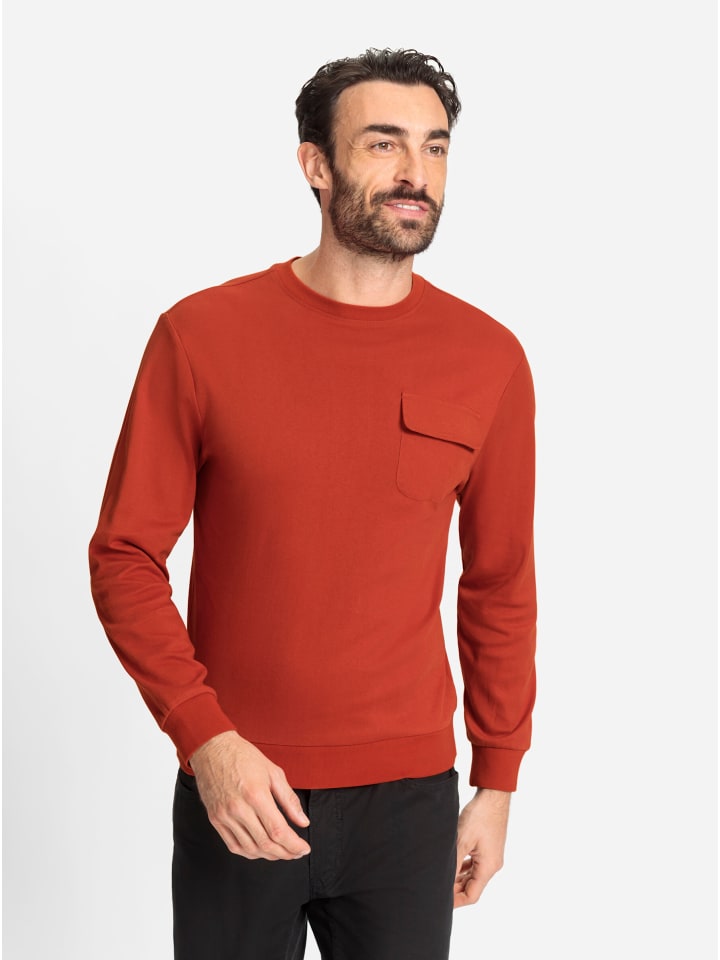 Рубашка с длинными рукавами ржаво-красного цвета WITT WEIDEN
Рубашка с длинными рукавами ржаво-красного цвета WITT WEIDEN