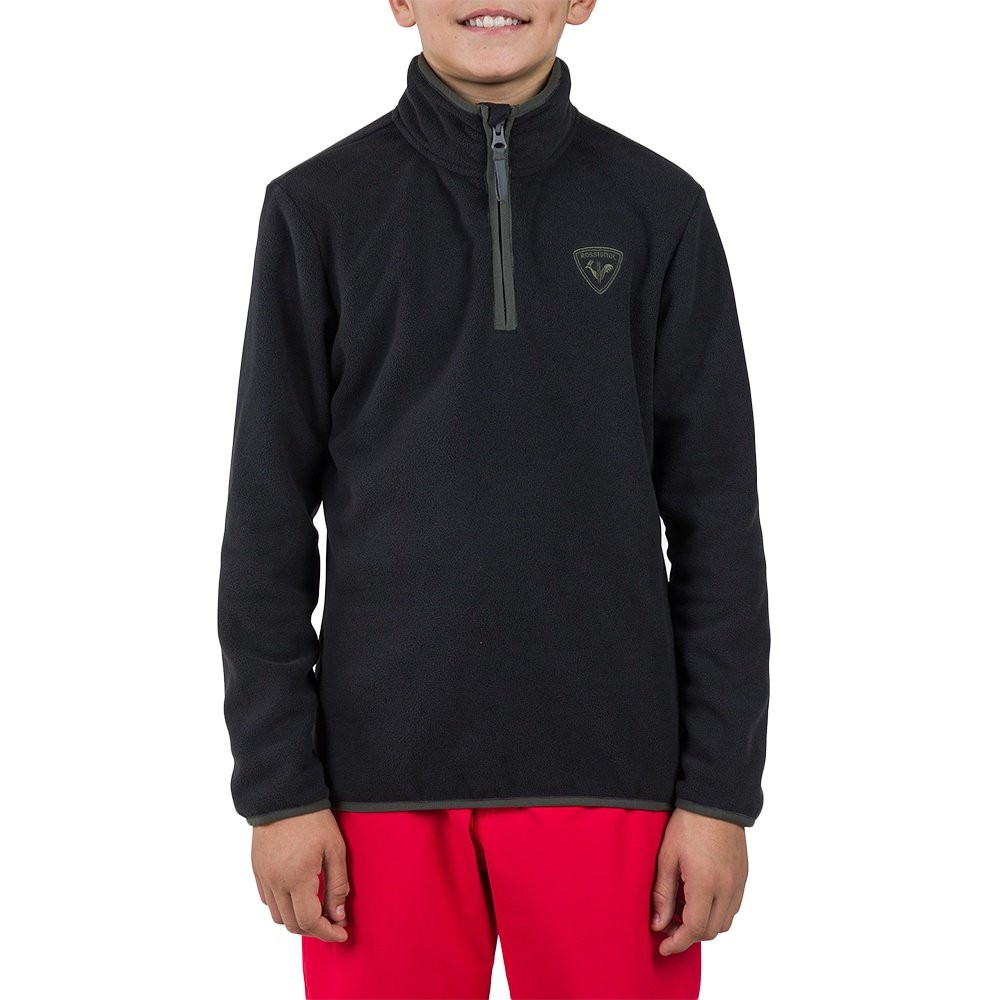 Детская флисовая куртка-полупильник Rossignol Strawpile с молнией до середины груди, Black
Детская флисовая куртка-полупильник Rossignol Strawpile с молнией до середины груди, Black