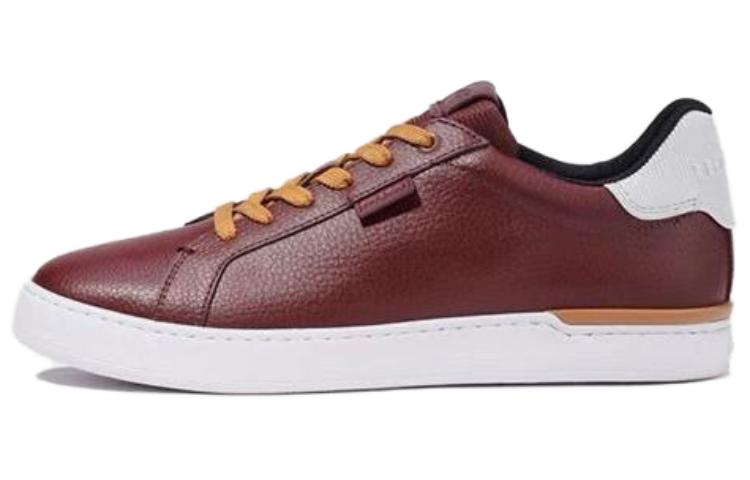 COACH Износостойкие низкие мужские кроссовки, красно-коричневые
COACH Износостойкие низкие мужские кроссовки, красно-коричневые