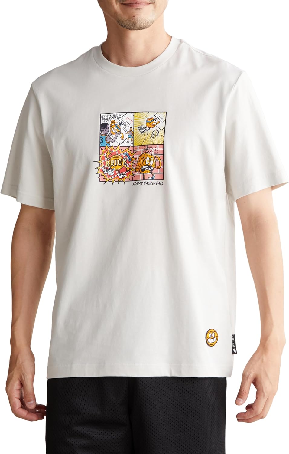 Футболка с коротким рукавом и комиксным принтом Lil Stripe, мужская, JUH24 Adidas, серый
Футболка с коротким рукавом и комиксным принтом Lil Stripe, мужская, JUH24 Adidas, серый