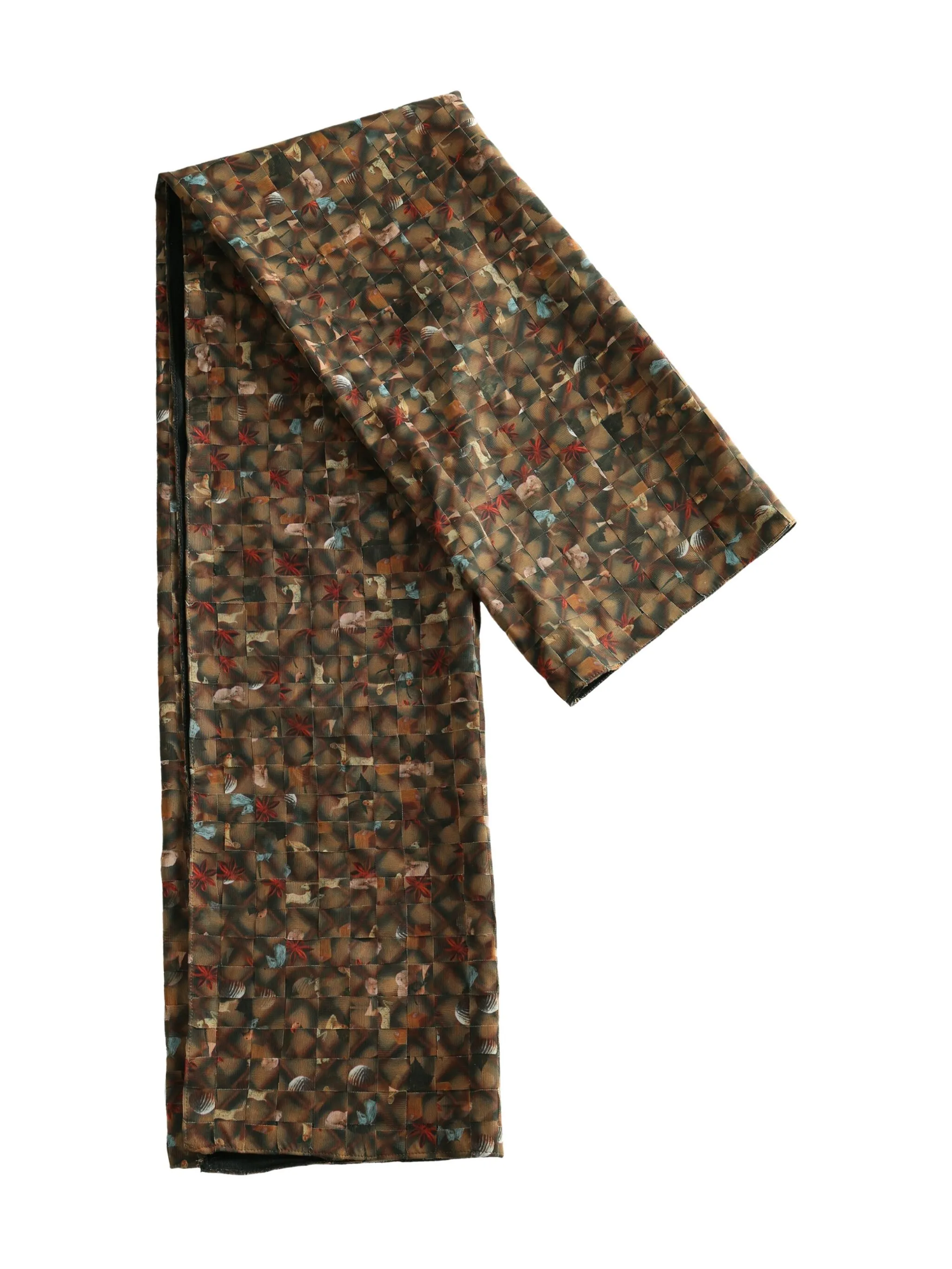 Шарф в технике макраме Yassmin Saleh, коричневый
Шарф в технике макраме Yassmin Saleh, коричневый