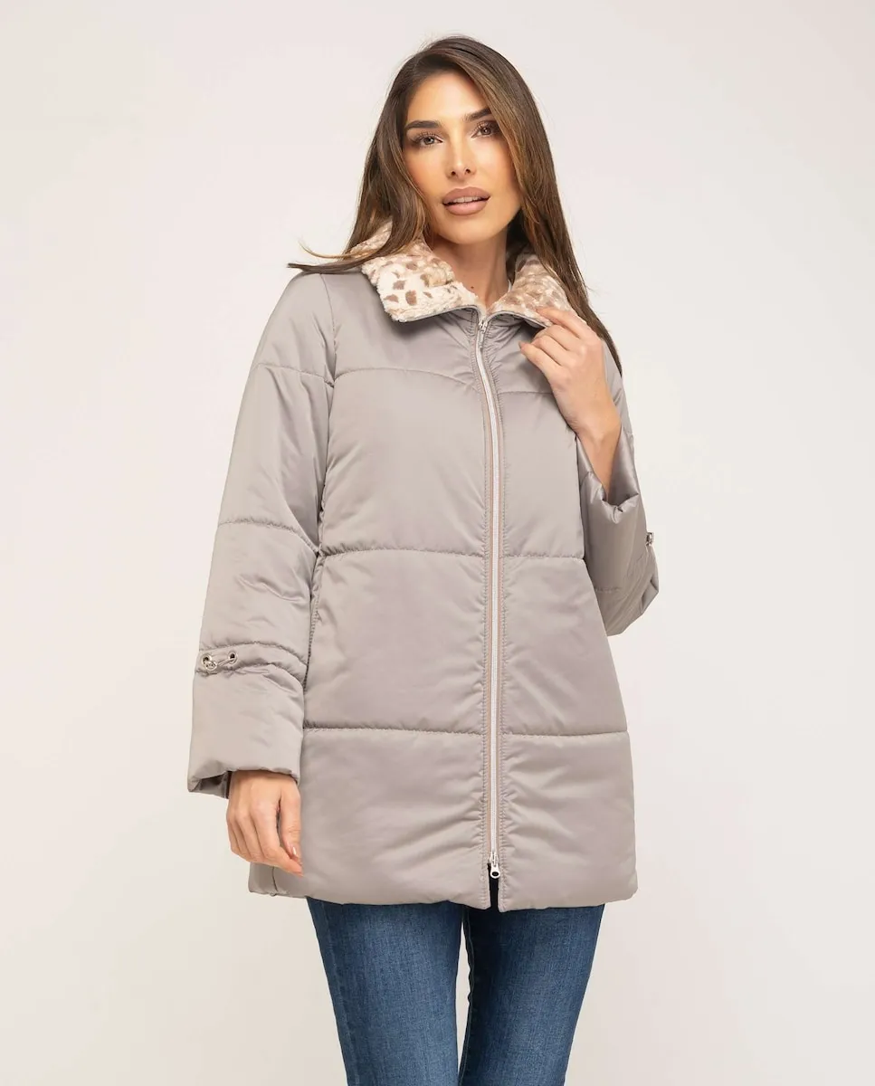 Женская парка с застежкой-молнией и водоотталкивающей тканью Fsh, светло-серый
Женская парка с застежкой-молнией и водоотталкивающей тканью Fsh, светло-серый