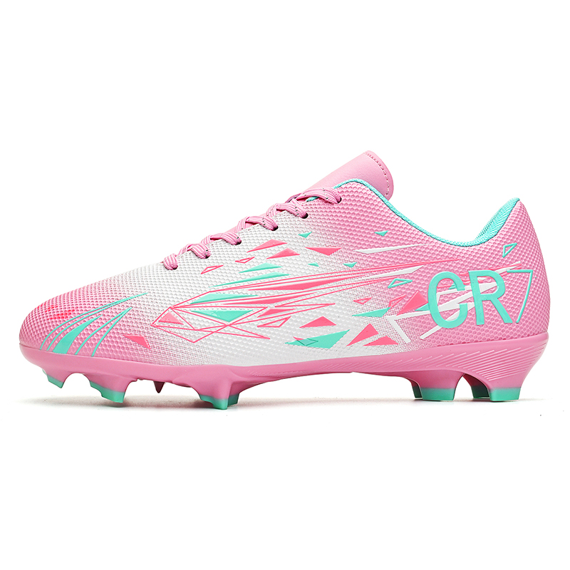 Футбольные бутсы для детей и подростков с низким верхом, устойчивые к ударам, износостойкие, дышащие, легкие, амортизирующие JIAFEIMAO, розовый
Футбольные бутсы для детей и подростков с низким верхом, устойчивые к ударам, износостойкие, дышащие, легкие, амортизирующие JIAFEIMAO, розовый