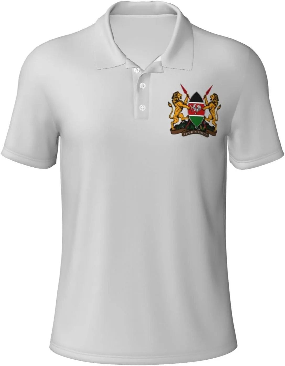 Футболка Polo Coat of Arms of Kenya для мужчин, быстросохнущая с коротким рукавом SQMGEHVNY
Футболка Polo Coat of Arms of Kenya для мужчин, быстросохнущая с коротким рукавом SQMGEHVNY