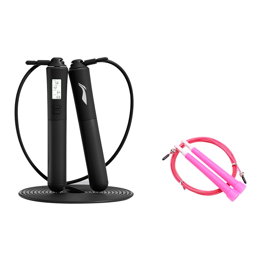 Скакалка LiNing с контроллером, ABS-канавок, ПВХ-скакалка, стальная проволока, для взрослых, 2,8 м., li-ning черный jump rope+steel wire jump rope розовый
Скакалка LiNing с контроллером, ABS-канавок, ПВХ-скакалка, стальная проволока, для взрослых, 2,8 м., li-ning черный jump rope+steel wire jump rope розовый