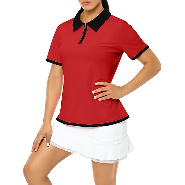 Женская поло с цветными вставками, воротник-стойка, полумолния, короткий рукав, slim fit, для спорта и гольфа Clearflower, Red Block, Красный, Женская поло с цветными вставками, воротник-стойка, полумолния, короткий рукав, slim fit, для спорта и гольфа Cl
Женская поло с цветными вставками, воротник-стойка, полумолния, короткий рукав, slim fit, для спорта и гольфа Clearflower, Red Block, Красный, Женская поло с цветными вставками, воротник-стойка, полумолния, короткий рукав, slim fit, для спорта и гольфа Cl