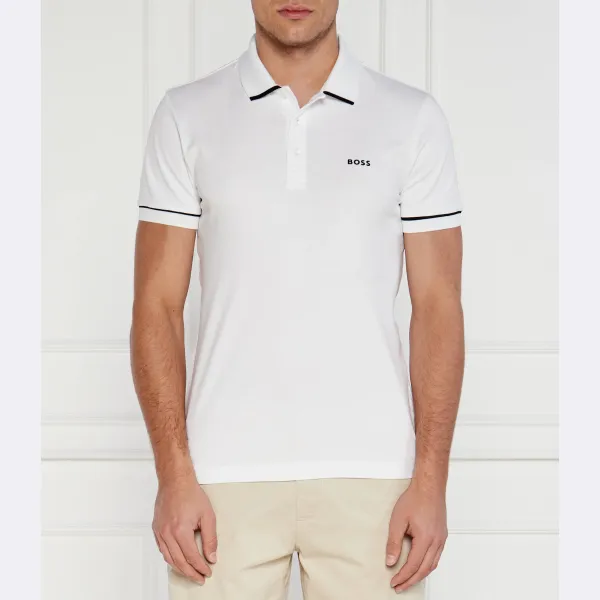 Рубашка-Поло узкого кроя Boss, белый
Рубашка-Поло узкого кроя Boss, белый