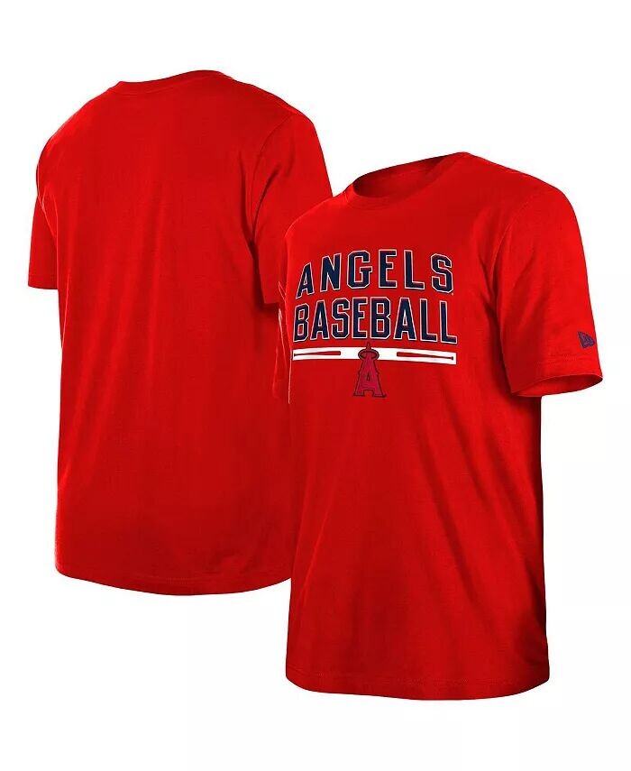 Мужская красная футболка для тренировки ватина Los Angeles Angels New Era, красный
Мужская красная футболка для тренировки ватина Los Angeles Angels New Era, красный