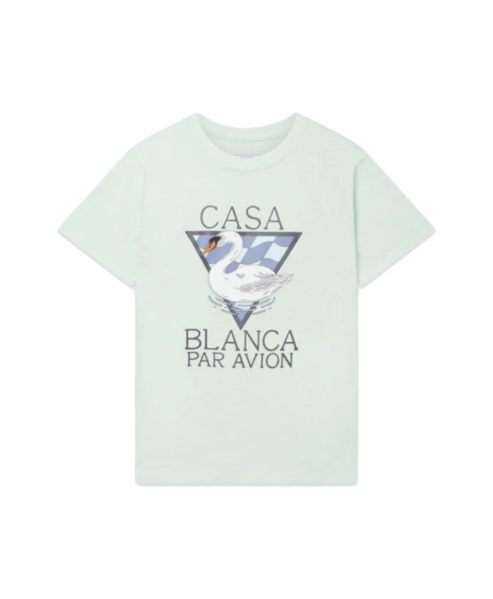 Зеленая футболка с логотипом Avion Casablanca, зеленый
Зеленая футболка с логотипом Avion Casablanca, зеленый