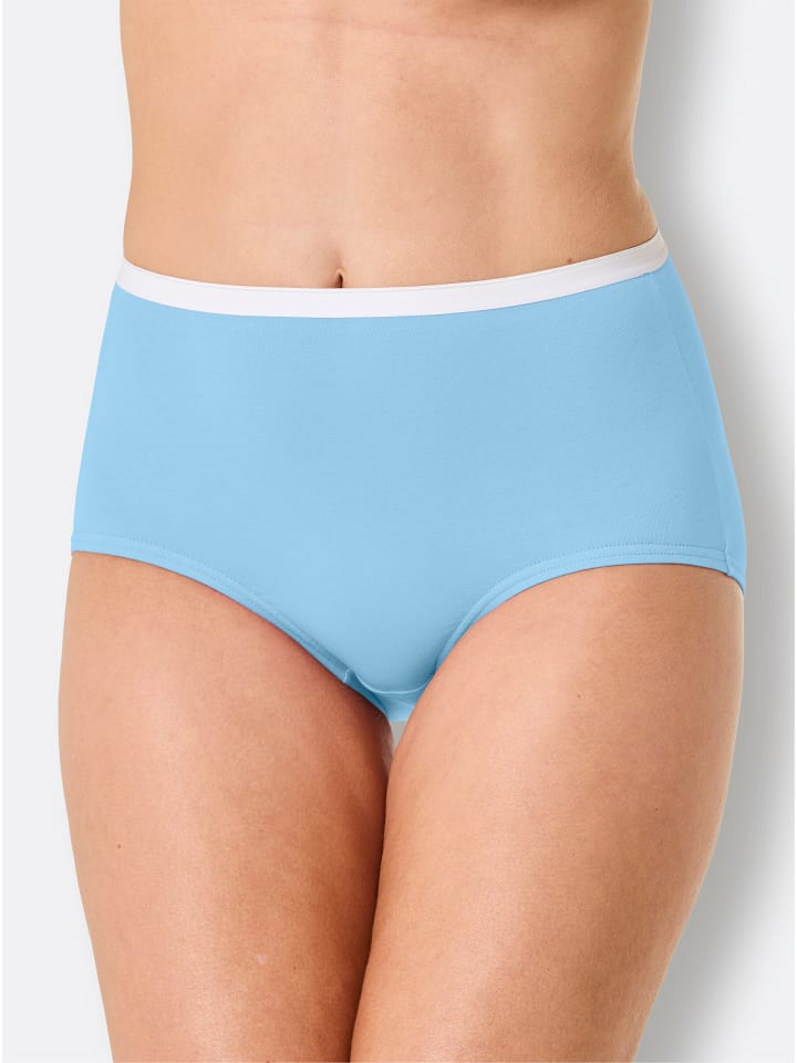 WITT WEIDEN Трусики с высокой талией в цветах: бирюзовый + орхидейный + лимонный + голубой
WITT WEIDEN Трусики с высокой талией в цветах: бирюзовый + орхидейный + лимонный + голубой