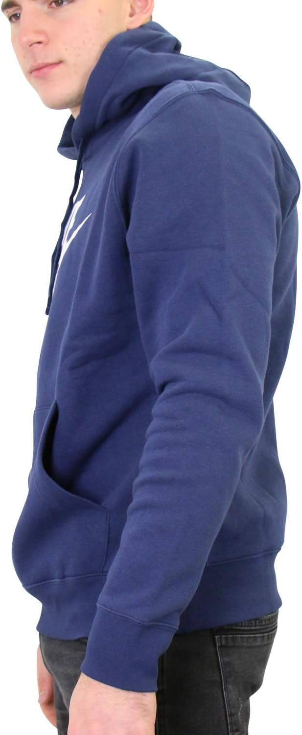 Толстовка с капюшоном Nike Men's Sportswear Club, Midnight Navy/White)
Толстовка с капюшоном Nike Men's Sportswear Club, Midnight Navy/White)