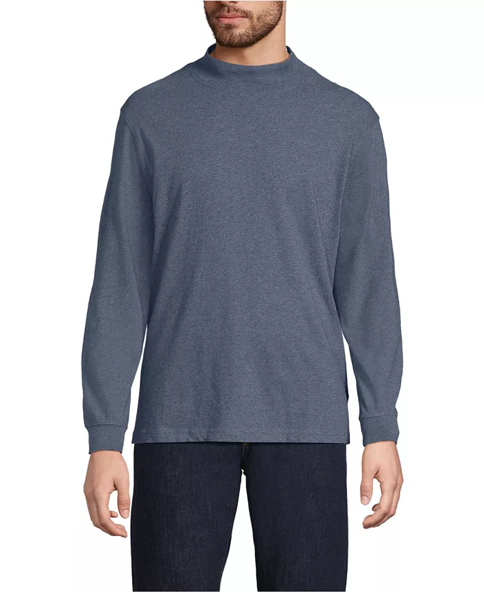 Большой и высокий супер-трикотажный водолазка Lands' End, синий
Большой и высокий супер-трикотажный водолазка Lands' End, синий