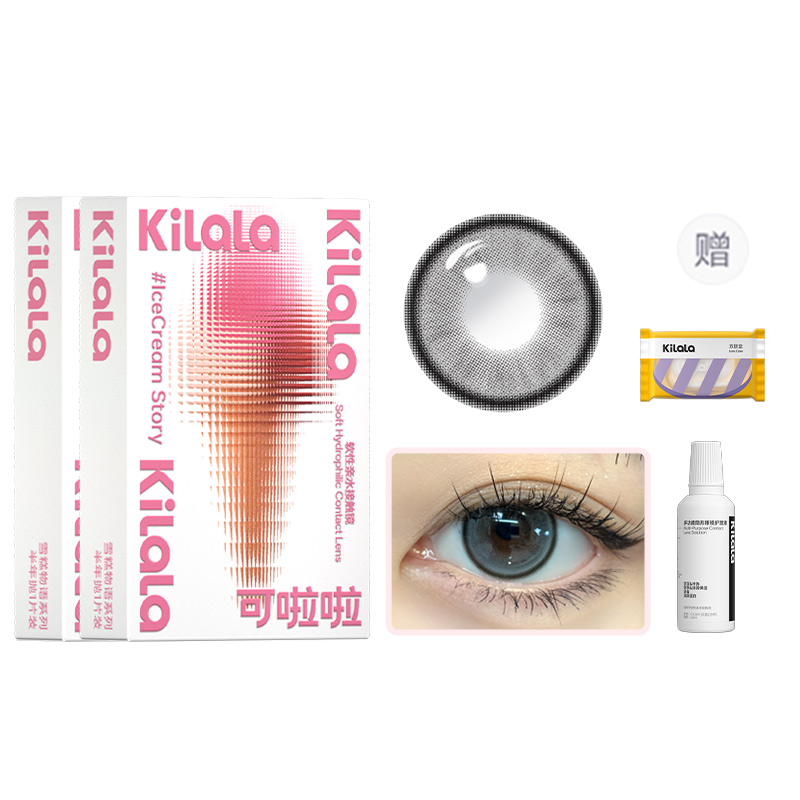 Kilala Контактные линзы Ice Cream Story, одноразовые, на полгода, 1 шт *2, в комплекте с коробкой и раствором для ухода
Kilala Контактные линзы Ice Cream Story, одноразовые, на полгода, 1 шт *2, в комплекте с коробкой и раствором для ухода