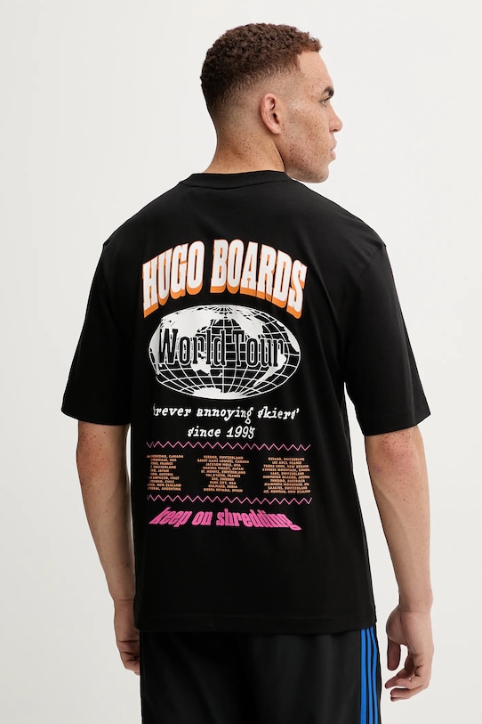 Футболка из хлопка Hugo Blue, черный
Футболка из хлопка Hugo Blue, черный