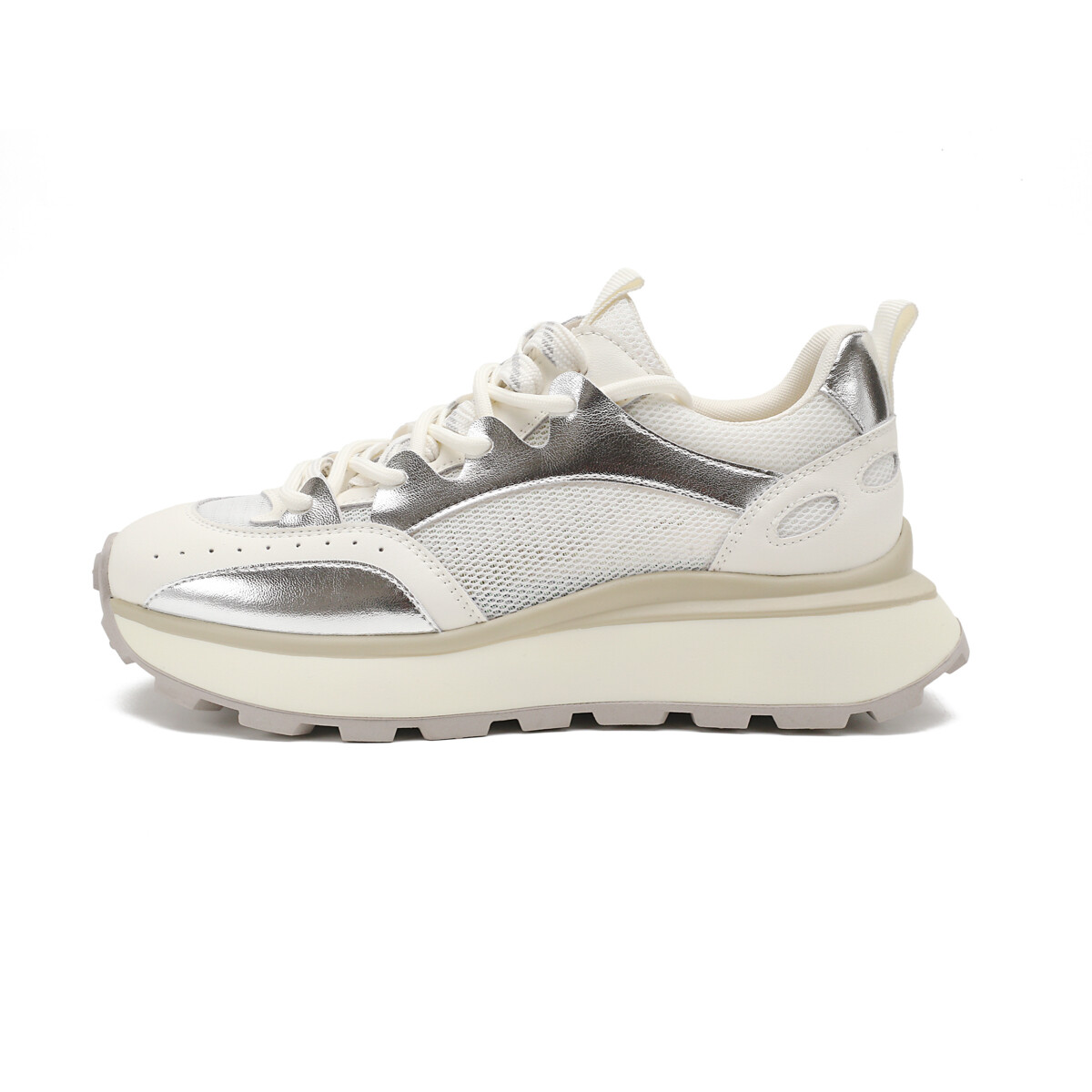 Кроссовки D:FUSE SCANDINAVIA Chunky Sneakers Women's Low-top Beige/Silver, бежевый
Кроссовки D:FUSE SCANDINAVIA Chunky Sneakers Women's Low-top Beige/Silver, бежевый