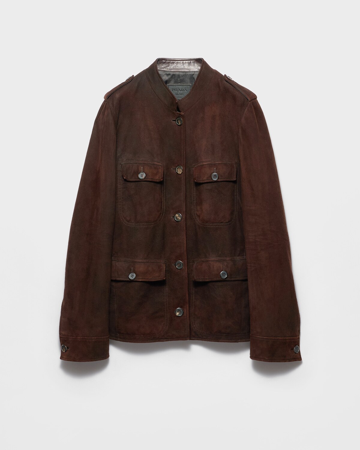 Замшевая куртка Prada, кофе
Замшевая куртка Prada, кофе