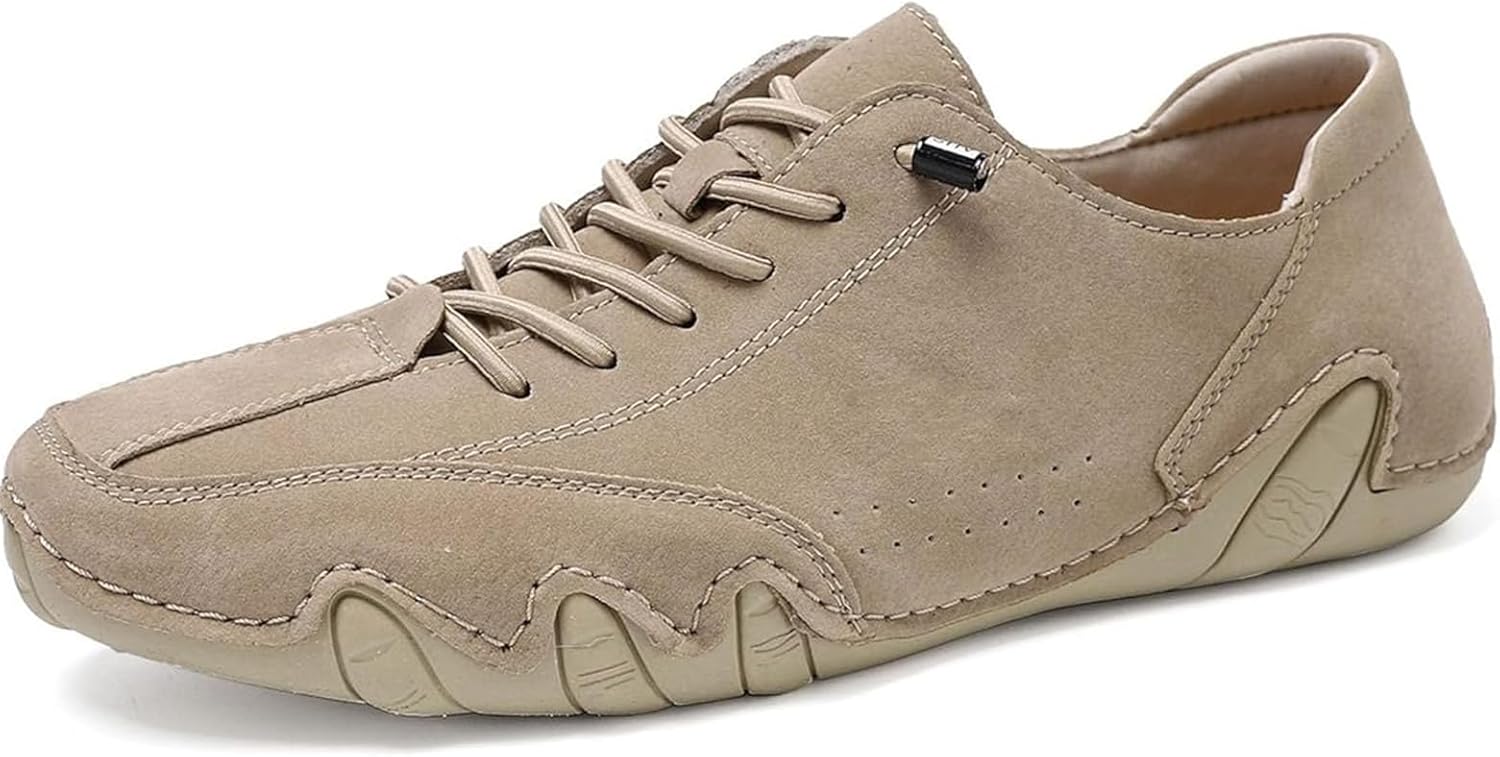 Мужские повседневные обувь для вождения - легкие кроссовки с противоскользящей подошвой для прогулок на улице Xinduoyu, хаки
Мужские повседневные обувь для вождения - легкие кроссовки с противоскользящей подошвой для прогулок на улице Xinduoyu, хаки