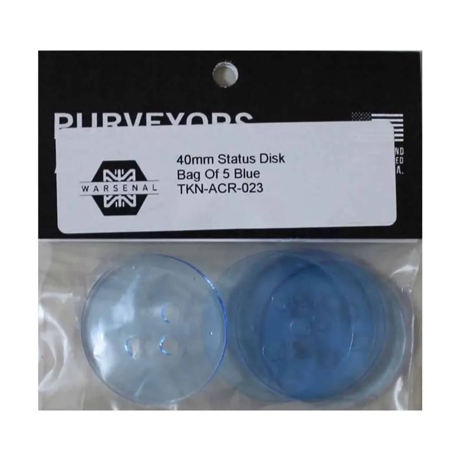 Статусные диски 40 мм — синие, Infinity Markers & Tokens (Warsenal)
Статусные диски 40 мм — синие, Infinity Markers & Tokens (Warsenal)