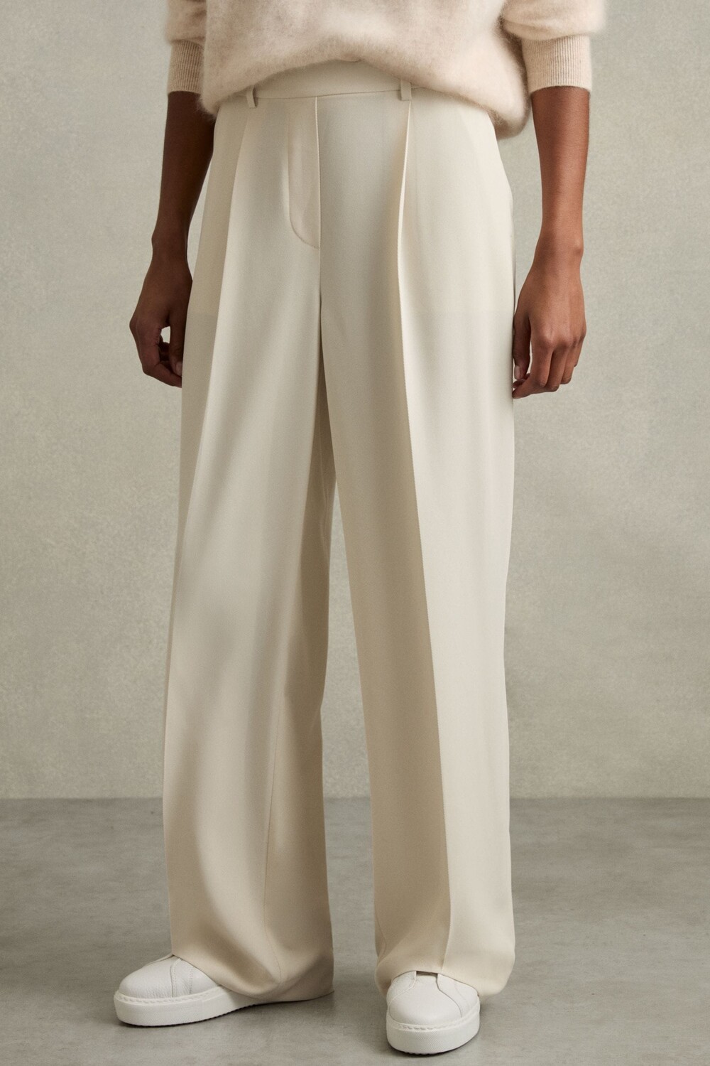 Брюки Eden из твила с широкими штанинами и эластичной талией Reiss, бежевый
Брюки Eden из твила с широкими штанинами и эластичной талией Reiss, бежевый