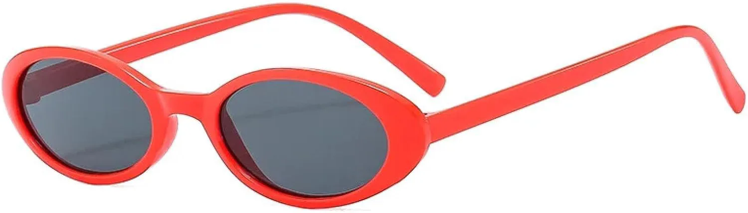 Маленькие овальные солнцезащитные очки для женщин и мужчин, модные, винтажные, хип-хоп, «кошачий глаз», панк, с защитой от УФ-излучения UV400 TVTBBVV, Red-black
Маленькие овальные солнцезащитные очки для женщин и мужчин, модные, винтажные, хип-хоп, «кошачий глаз», панк, с защитой от УФ-излучения UV400 TVTBBVV, Red-black