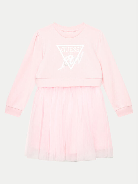 Платье стандартного кроя Guess, розовый
Платье стандартного кроя Guess, розовый