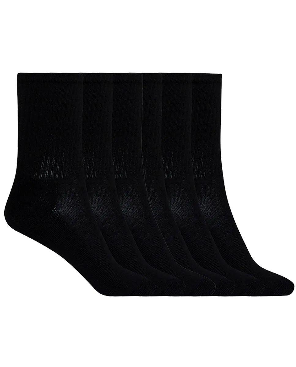 Хлопковые носки в рубчик Basix, 6 шт Punto Blanco, черный
Хлопковые носки в рубчик Basix, 6 шт Punto Blanco, черный