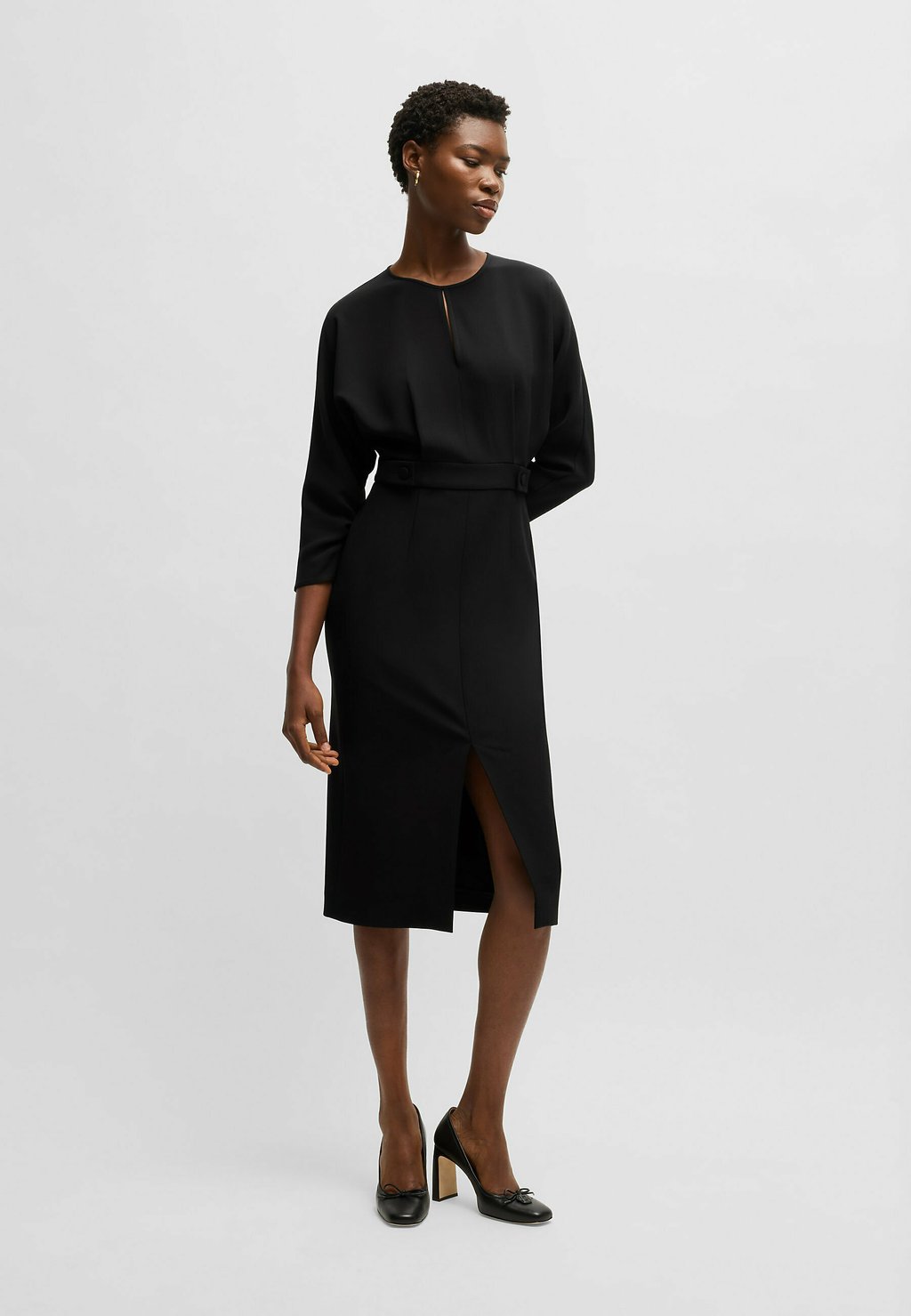 Повседневное платье BOSS, черный
Повседневное платье BOSS, черный