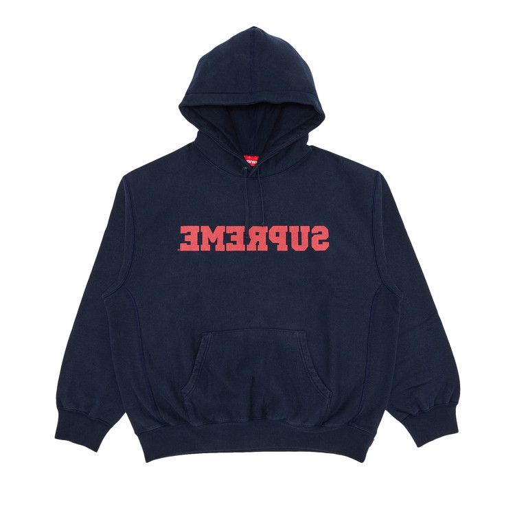 Толстовка Supreme Reverse Hooded Sweatshirt, Navy
Толстовка Supreme Reverse Hooded Sweatshirt, Navy