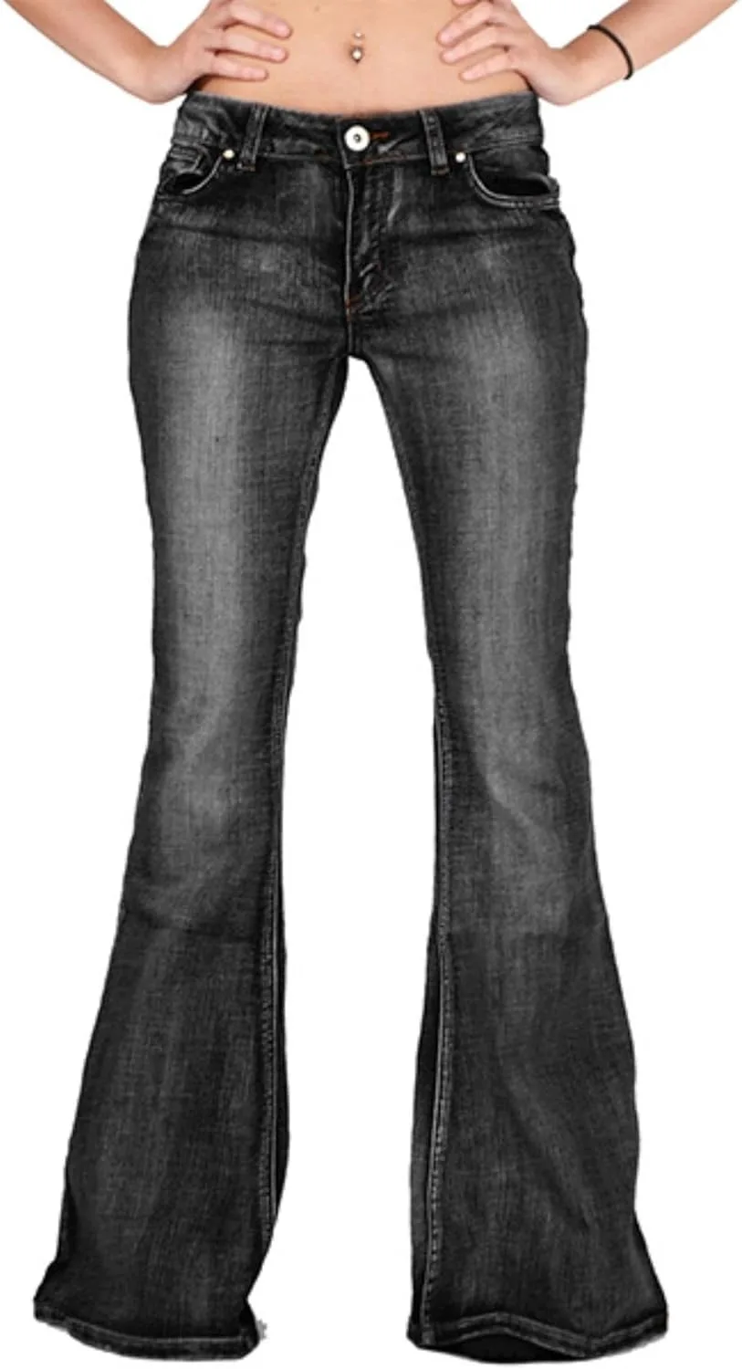 Женские джинсы Casual Mid-Rise Stretch Slim Fit Wide Leg QOAAIE
Женские джинсы Casual Mid-Rise Stretch Slim Fit Wide Leg QOAAIE