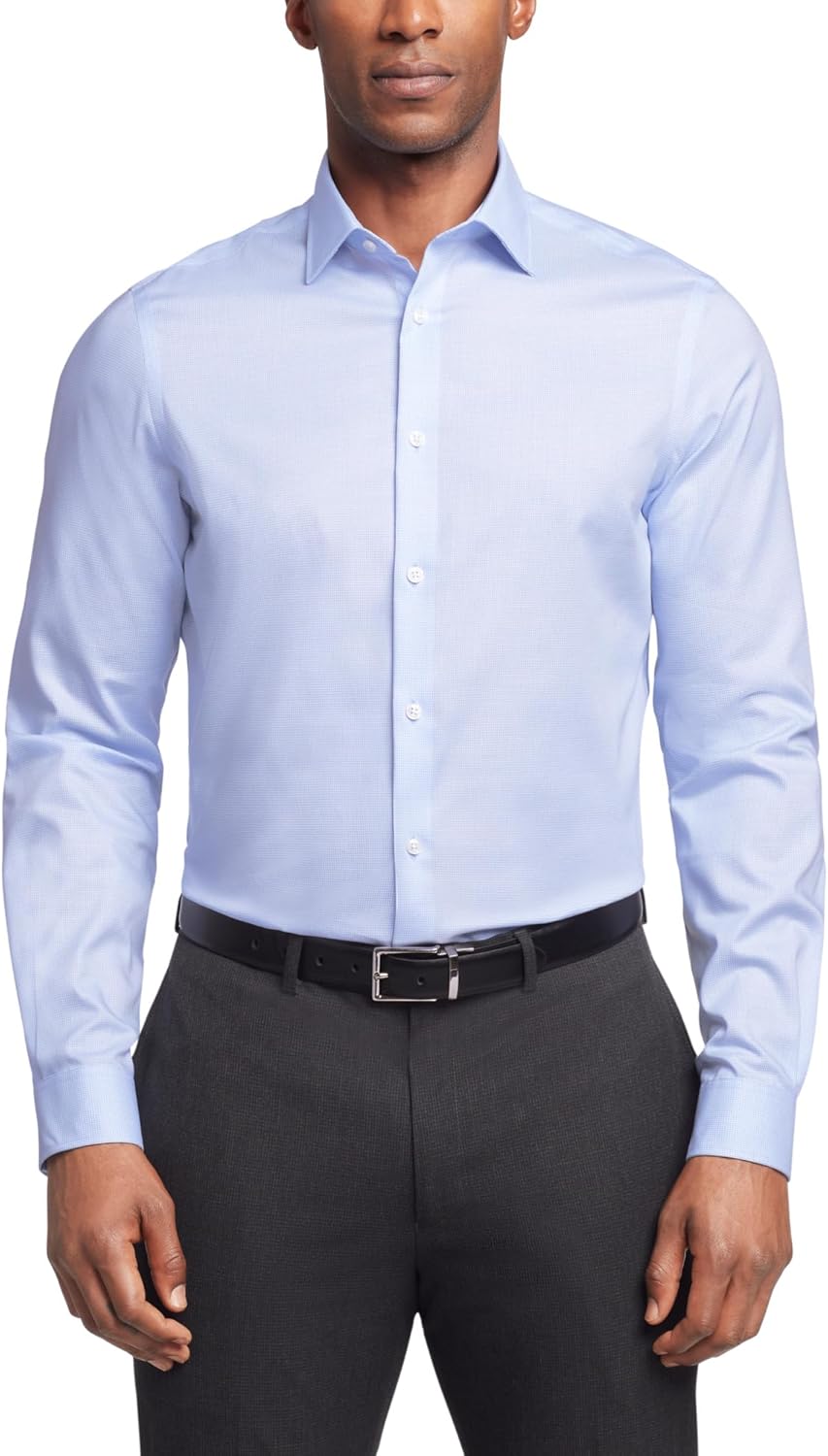 Мужская рубашка Michael Kors Ultra Wrinkle Free Stretch Regular Fit, Light Blue
Мужская рубашка Michael Kors Ultra Wrinkle Free Stretch Regular Fit, Light Blue