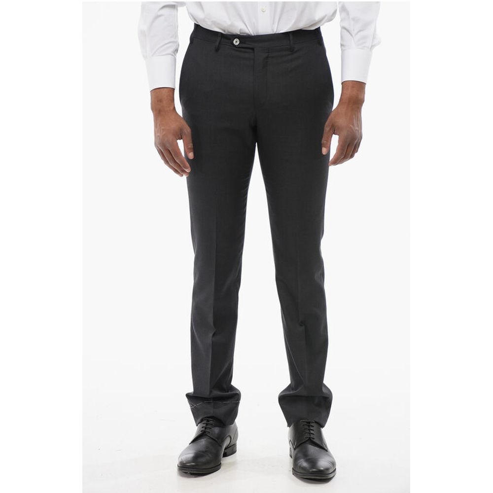 Брюки LEADER из смеси кашемира со шлевками для ремня Corneliani, Gray
Брюки LEADER из смеси кашемира со шлевками для ремня Corneliani, Gray