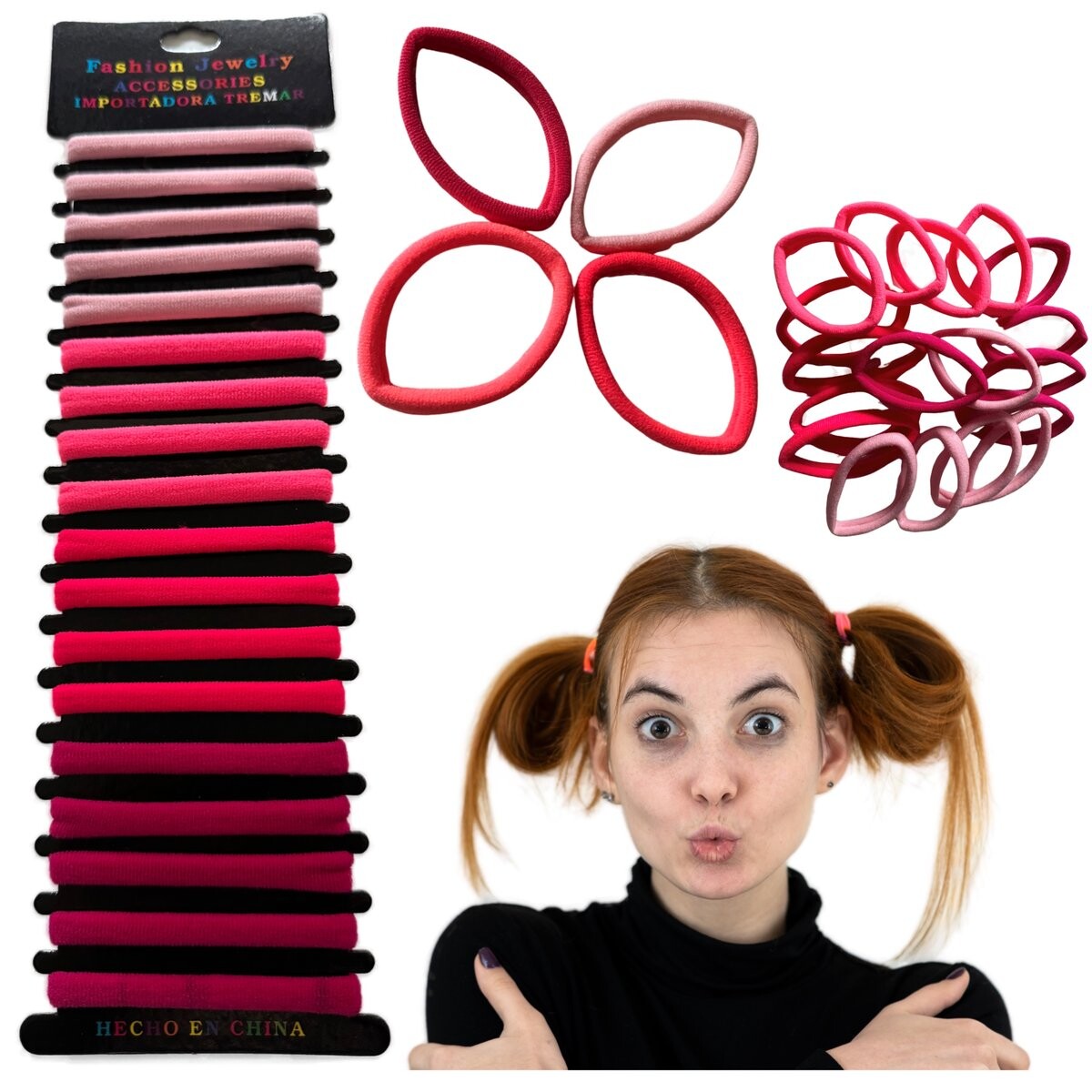 Резинки для волос без стыков, гибкие, удобные, декоративные, набор 18 шт Inna Marka
Резинки для волос без стыков, гибкие, удобные, декоративные, набор 18 шт Inna Marka