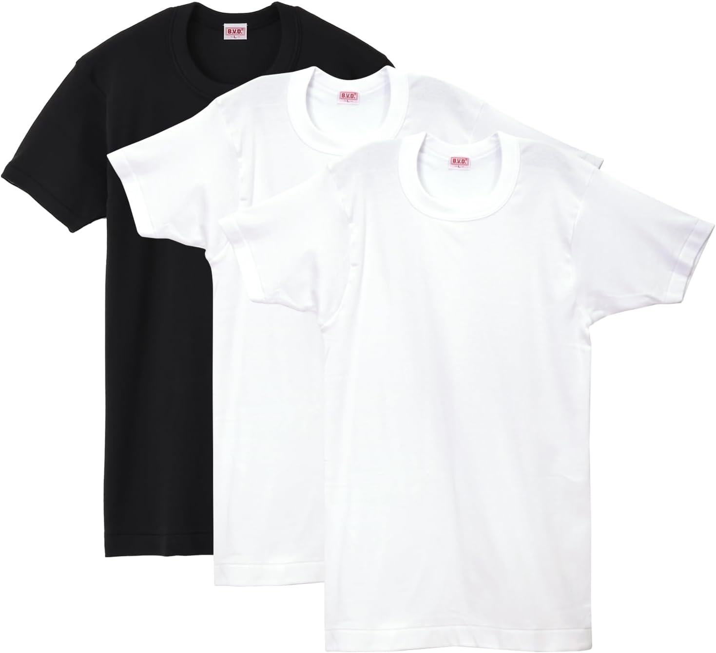 Футболка BVD GOLD с круглым вырезом и коротким рукавом, комплект из 3 предметов, 100% хлопок, мужская, белый/черный
Футболка BVD GOLD с круглым вырезом и коротким рукавом, комплект из 3 предметов, 100% хлопок, мужская, белый/черный