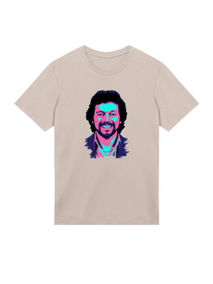 Футболка TV Times Джереми Бидл 1982 года, поп-арт на песке F4NT4STIC
Футболка TV Times Джереми Бидл 1982 года, поп-арт на песке F4NT4STIC