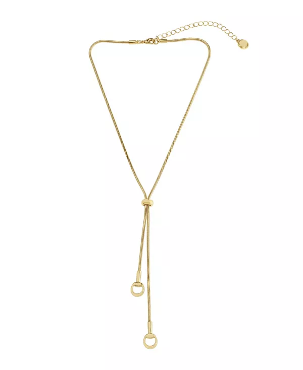 Золотая студенческая подвеска с цепочкой Steve Madden, gold
Золотая студенческая подвеска с цепочкой Steve Madden, gold