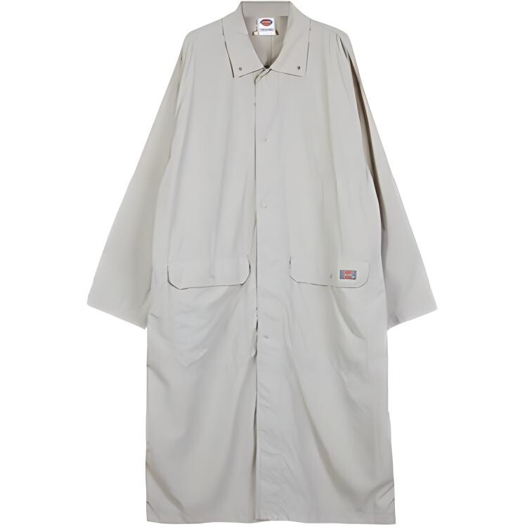 Line Friends X Тренчкот мужской белый Dickies, белый 
Line Friends X Тренчкот мужской белый Dickies, белый