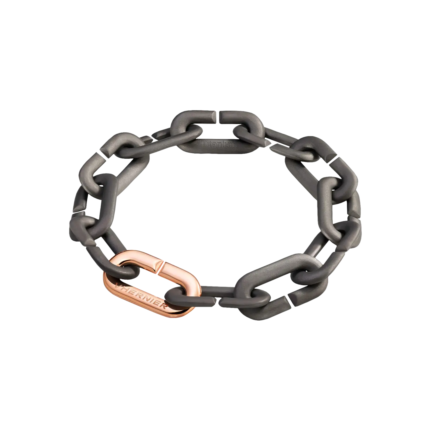 Браслет из розового золота и титана VHERNIER
Браслет из розового золота и титана VHERNIER